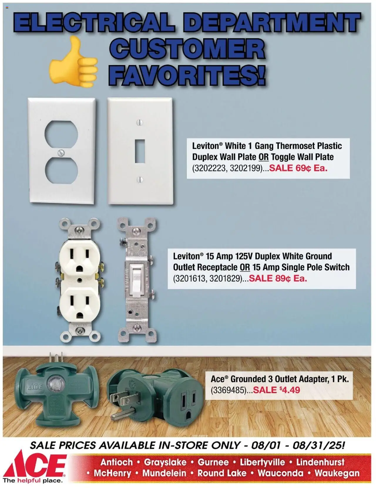 ACE Hardware Weekly Ad - valid from 01.08.2025 | Page: 10 | Products: Switch