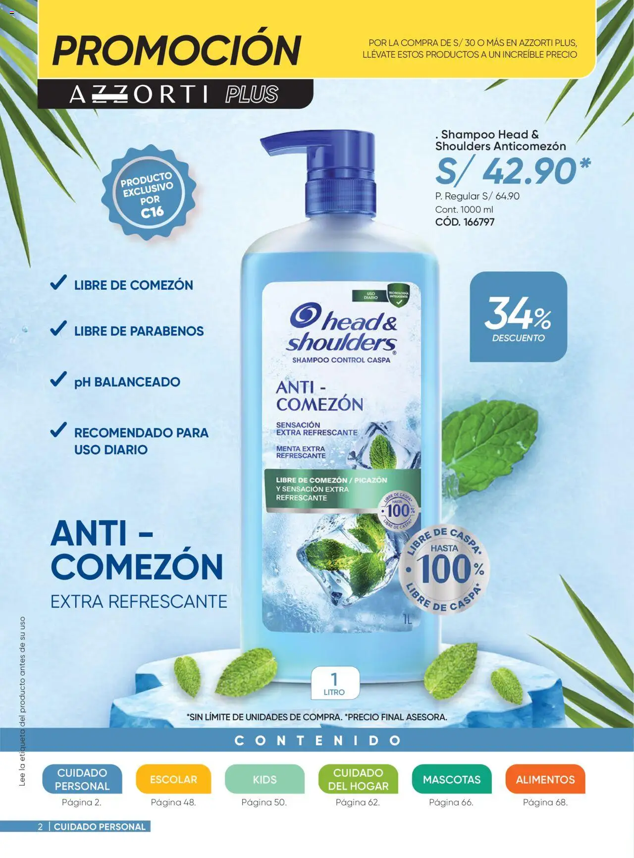 Catálogo Azzorti válido desde 29.09.2025 | Página: 2 | Productos: Shampoo