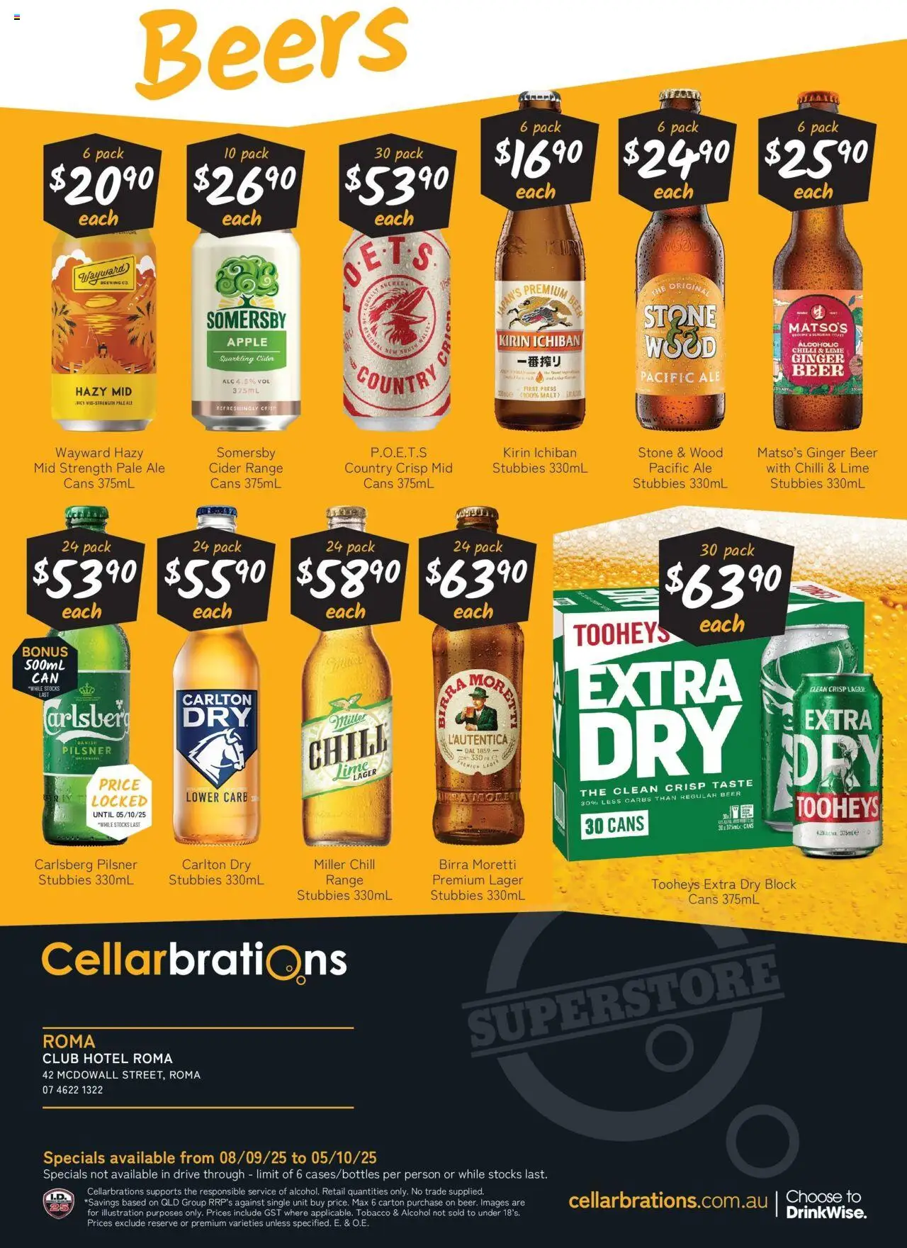 Cellarbrations catalogue - valid from 08.09.2025 | Page: 6 | Products: Ginger, Wood, Lime, Press