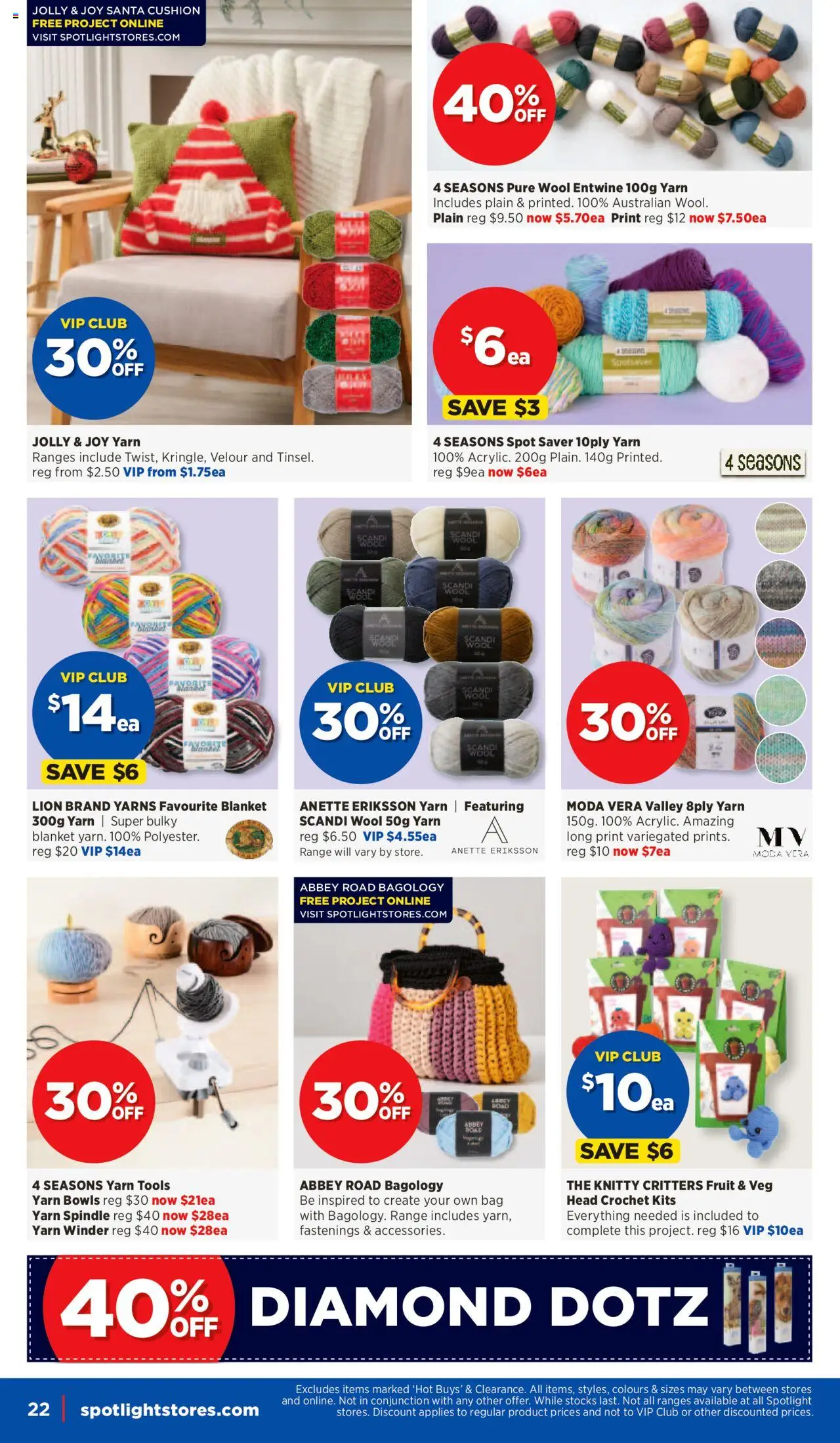 Spotlight catalogue - valid from 24.09.2025 | Page: 22 | Products: Cushion, Kits, Bag, Blanket