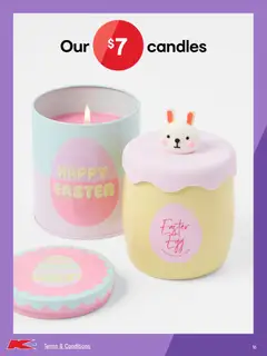 Preview of Kmart catalogue  - valid from 05.03.2026 | Page: 16 | Products: Candles