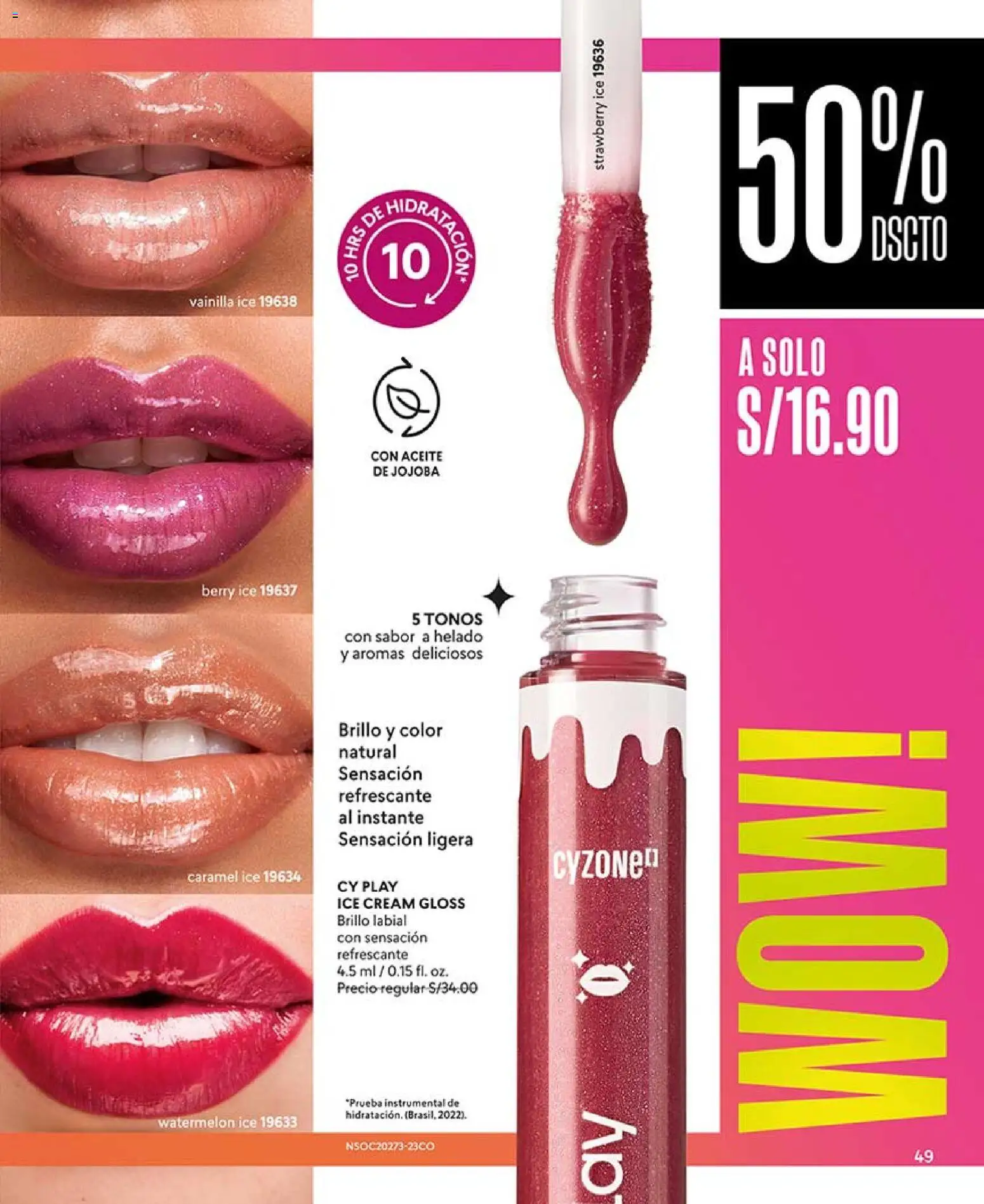 Catálogo CyZone válido desde 21.02.2026 | Página: 49 | Productos: Aceite, Helado