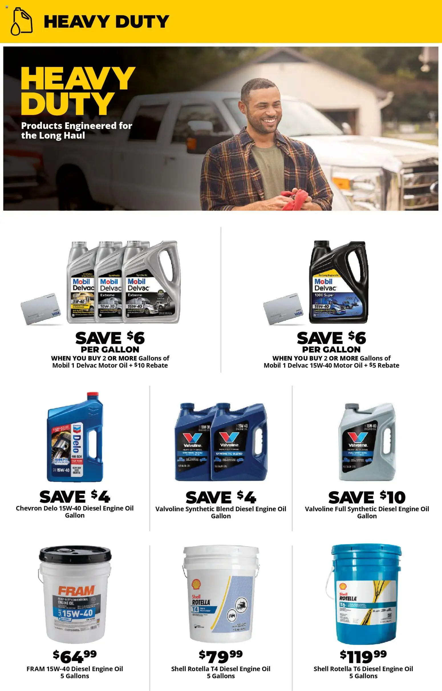 Advance Auto Parts Weekly Ad - valid from 01.11.2025 | Page: 2 | Products: Oil, Motor Oil