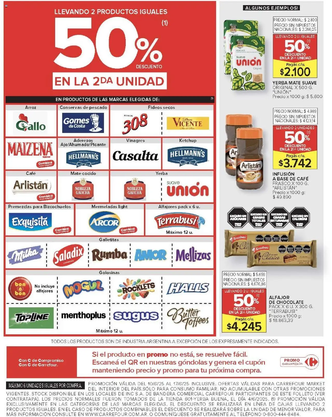 Carrefour Market catálogo - Córdoba │ válido desde el 10.06.2025 | Página: 5 | Productos: Mate, Pescado, Arroz, Mate cocido