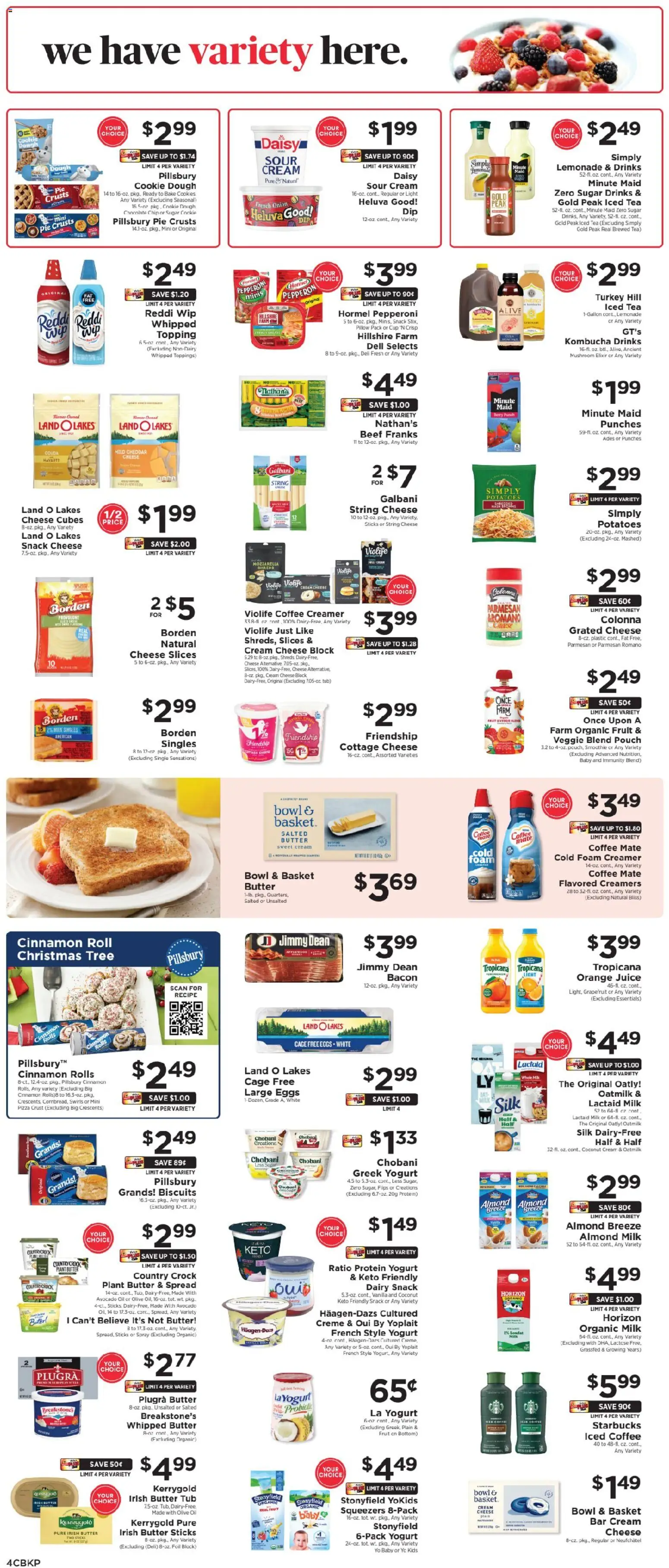 ShopRite Weekly Ad 2 - valid from 14.12.2025 | Page: 5 | Products: Milk, Cream, Sugar, Onion