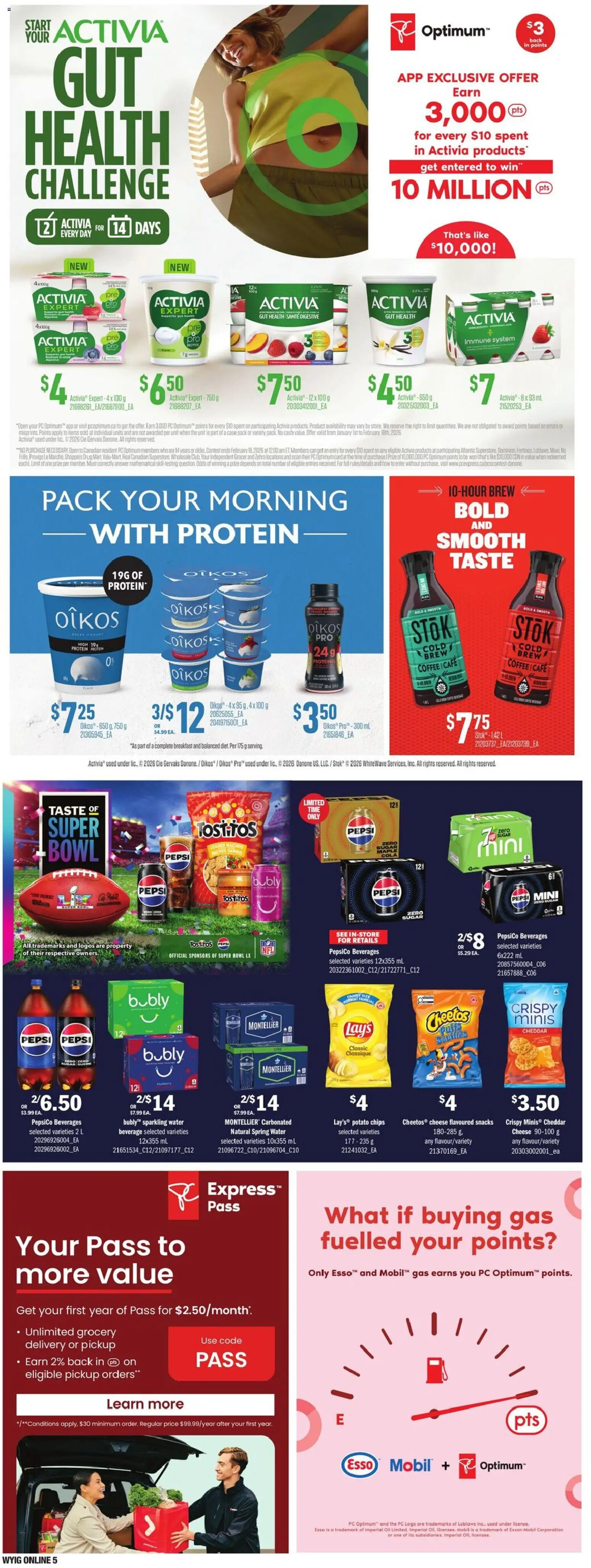 Independent Grocer flyer valid from 22.01.2026 | Page: 14 | Products: Chips, PC, Case, Oil