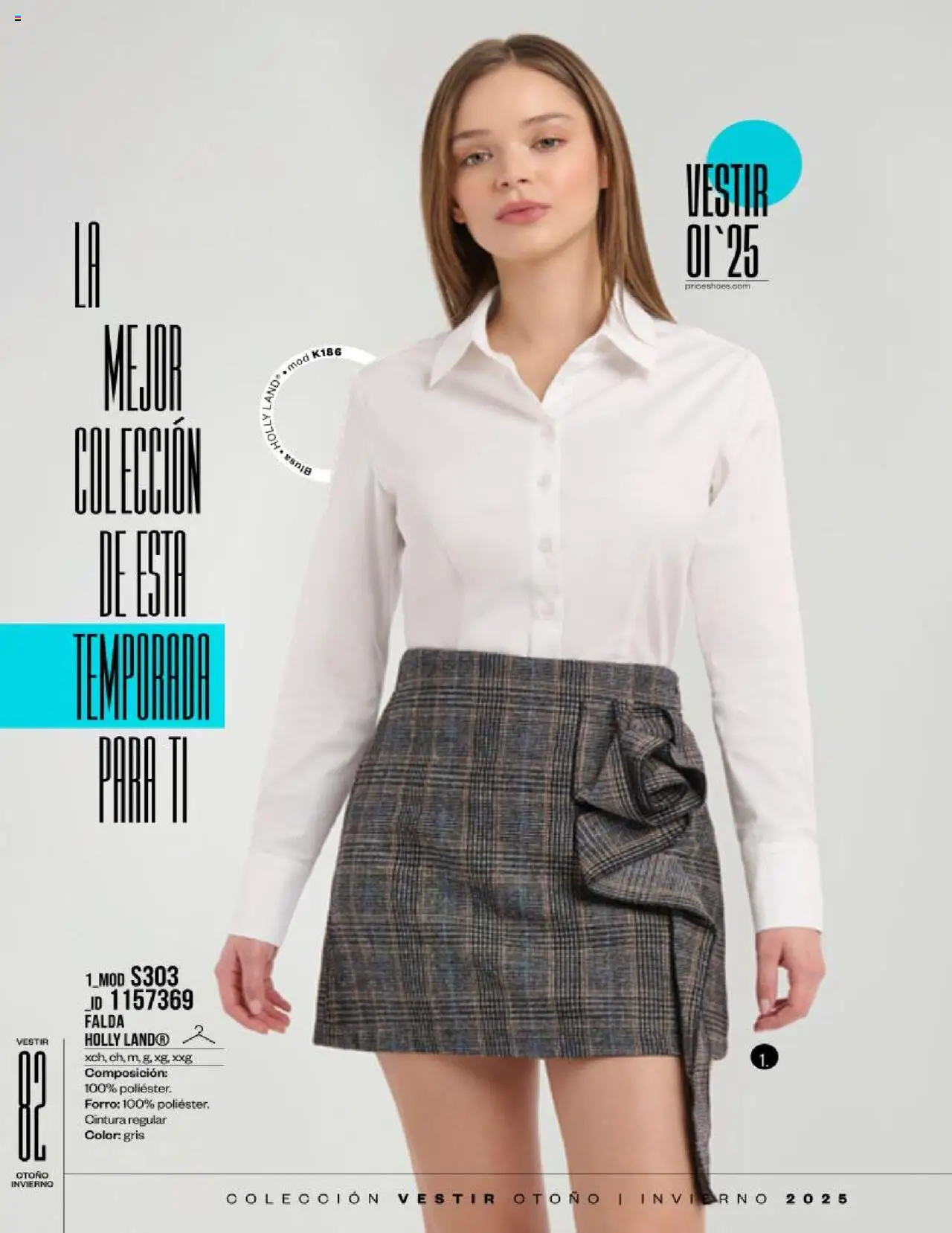 Nuevas ofertas de Price Shoes válidas en toda la República Mexicana desde el 28.07.2025. ¡Encuentra las mejores ofertas en Price Shoes - Catálogo Vestir! | Página: 84 | Productos: Falda
