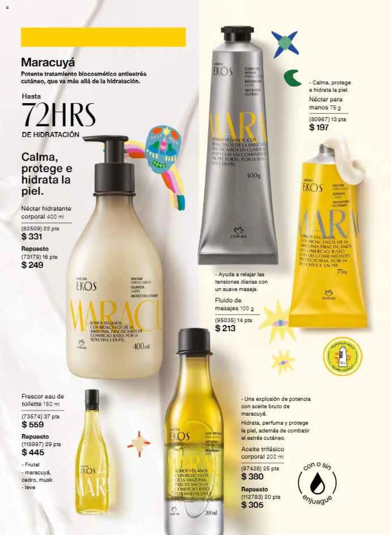 Nuevas ofertas de Natura válidas en toda la República Mexicana desde el 17.09.2025. ¡Encuentra las mejores ofertas en Natura - Campaña 15 2025! | Página: 113 | Productos: Aceite, Perfume, Eau de toilette