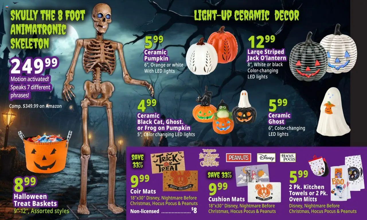 Ocean State Job Lot Weekly Ad - MA - valid from 11.09.2025 | Page: 9 | Products: Cushion, Pumpkin, Oven
