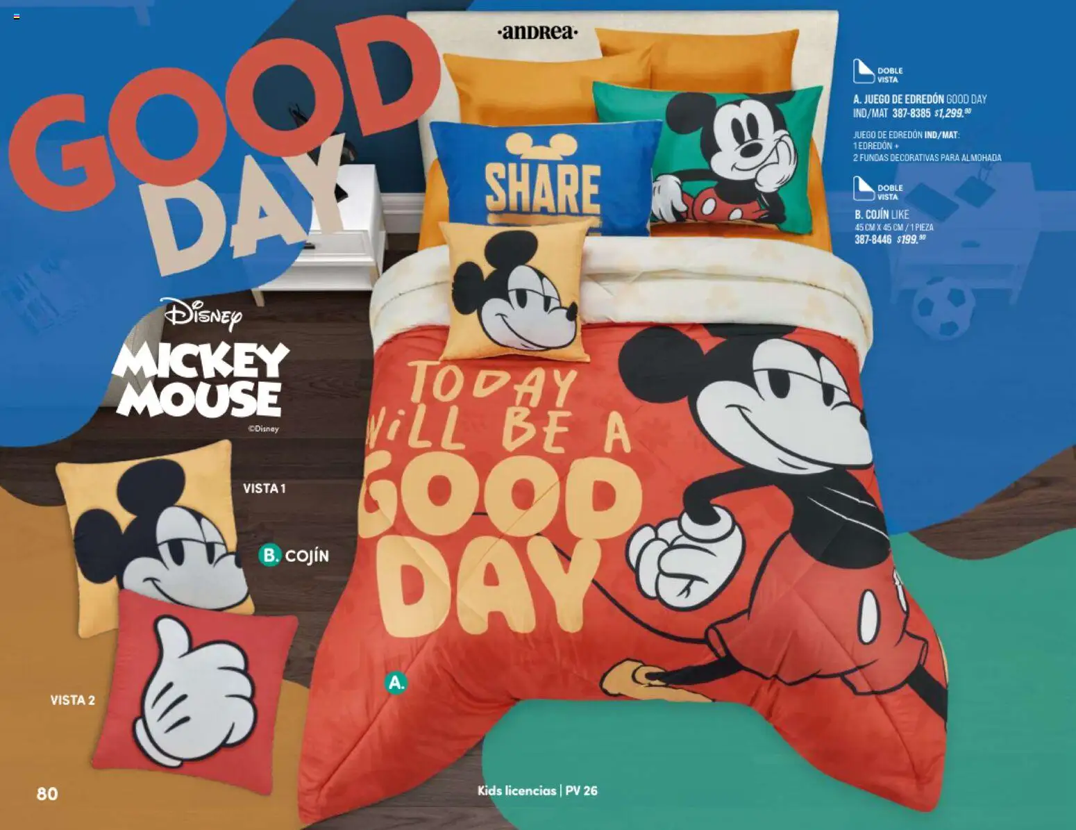 Nuevas ofertas de Andrea válidas en toda la República Mexicana desde el 25.01.2026. ¡Encuentra las mejores ofertas en Andrea catálogo Home! | Página: 80 | Productos: Mouse, Juego, Almohada