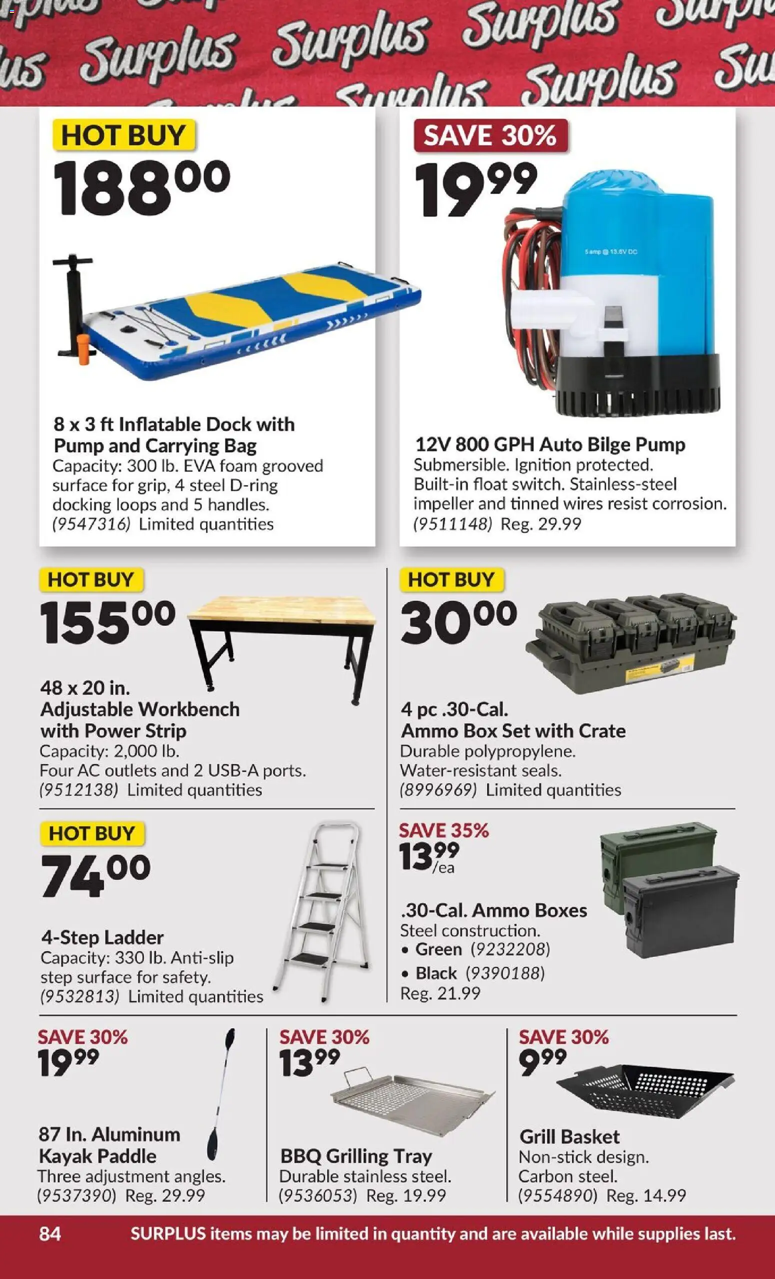 Princess Auto flyer valid from 10.03.2026 | Page: 89 | Products: PC, Bag, Grill, Basket