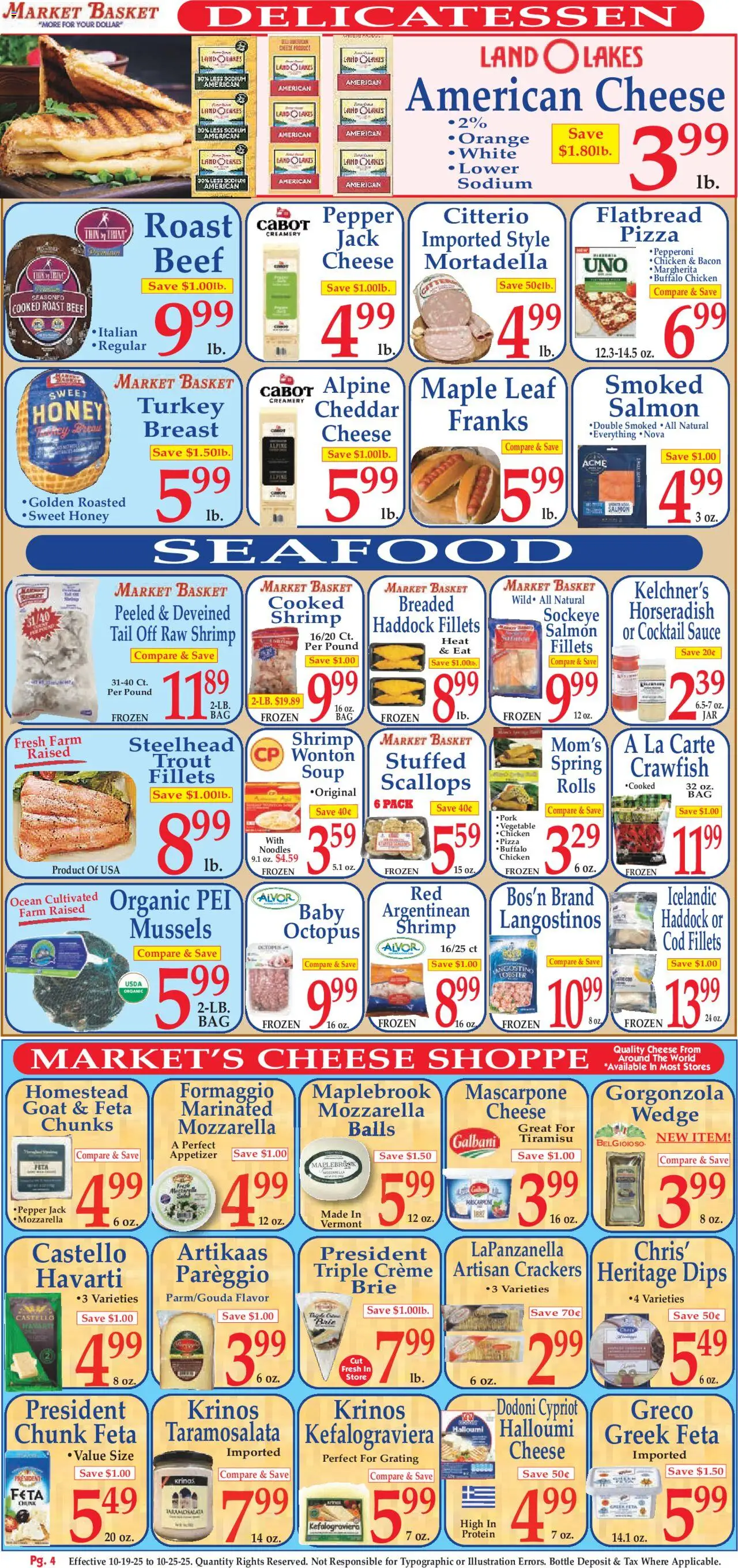 Market Basket Ad - valid from 19.10.2025 | Page: 4