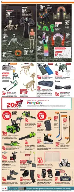 Preview of Canadian Tire weekly flyer / circulaire from shop Canadian Tire valid from 10.10.2025 | Page: 13 | Products: Game, Bed, Battery, Mirror