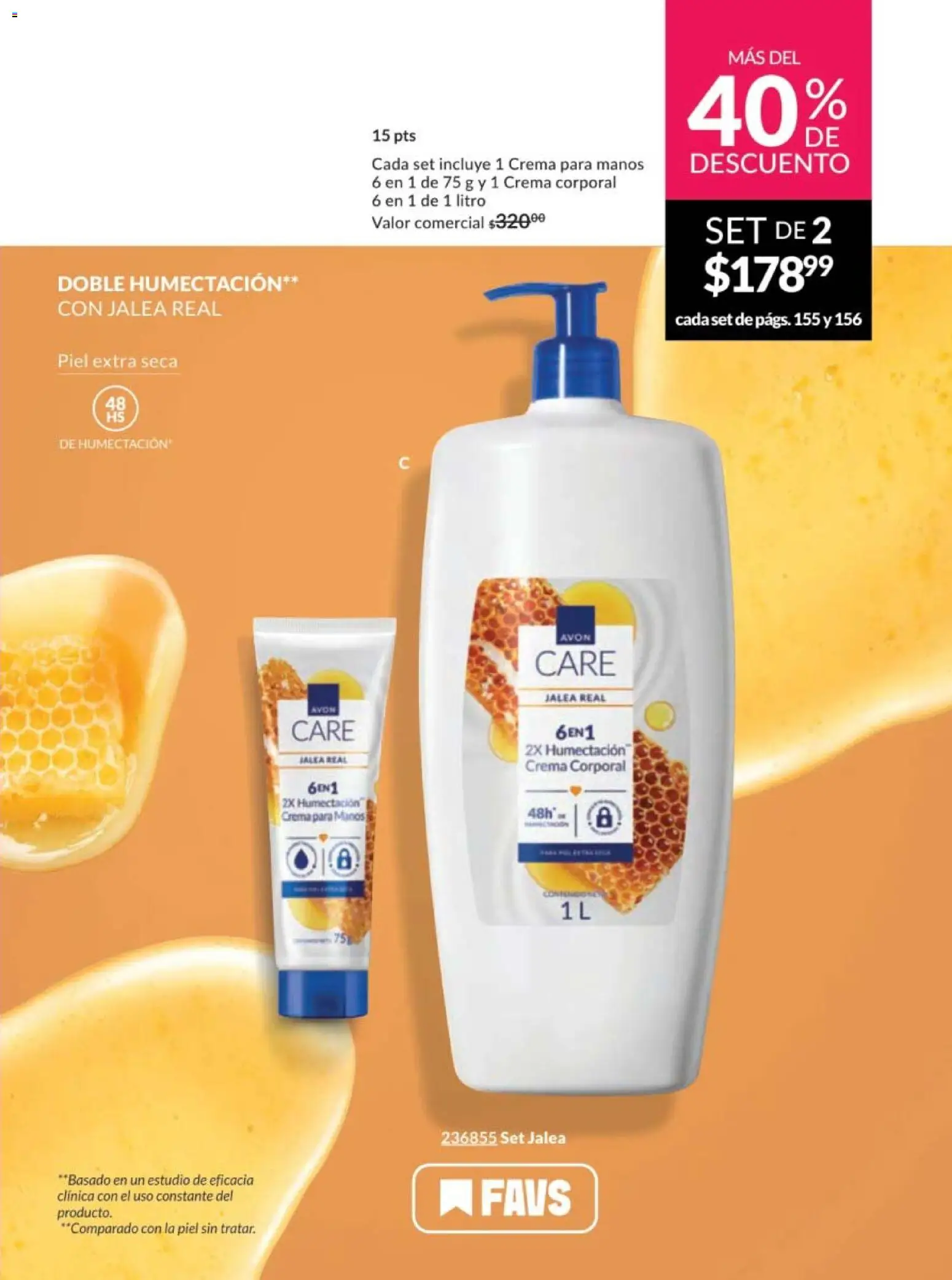 Nuevas ofertas de AVON válidas en toda la República Mexicana desde el 10.01.2026. ¡Encuentra las mejores ofertas en AVON campaña 2 2026! | Página: 149 | Productos: Crema, Crema corporal