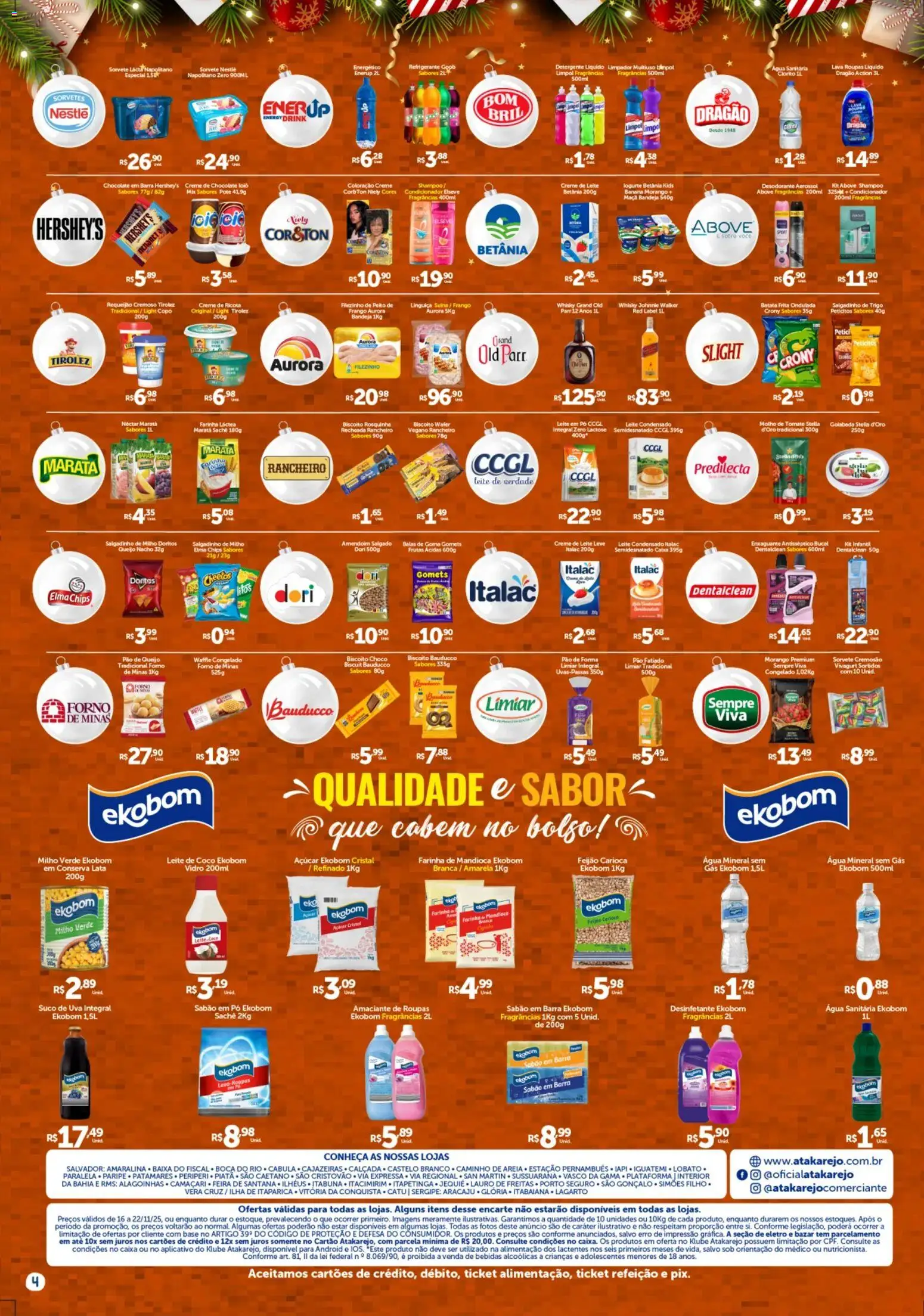 Atakarejo Folheto - válido de 16.11.2025 | Página: 2 | Produtos: Filtro de papel, Base, Granulado, Pipoca