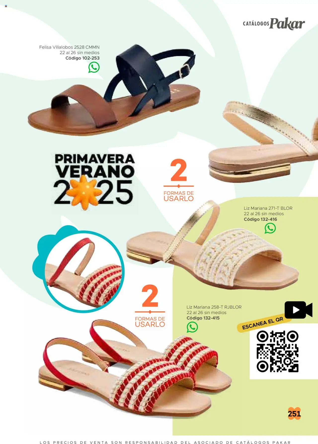 Nuevas ofertas de SC Pakar válidas en toda la República Mexicana desde el 31.01.2025. ¡Encuentra las mejores ofertas en SC Pakar catálogo Primavera Verano! | Página: 251
