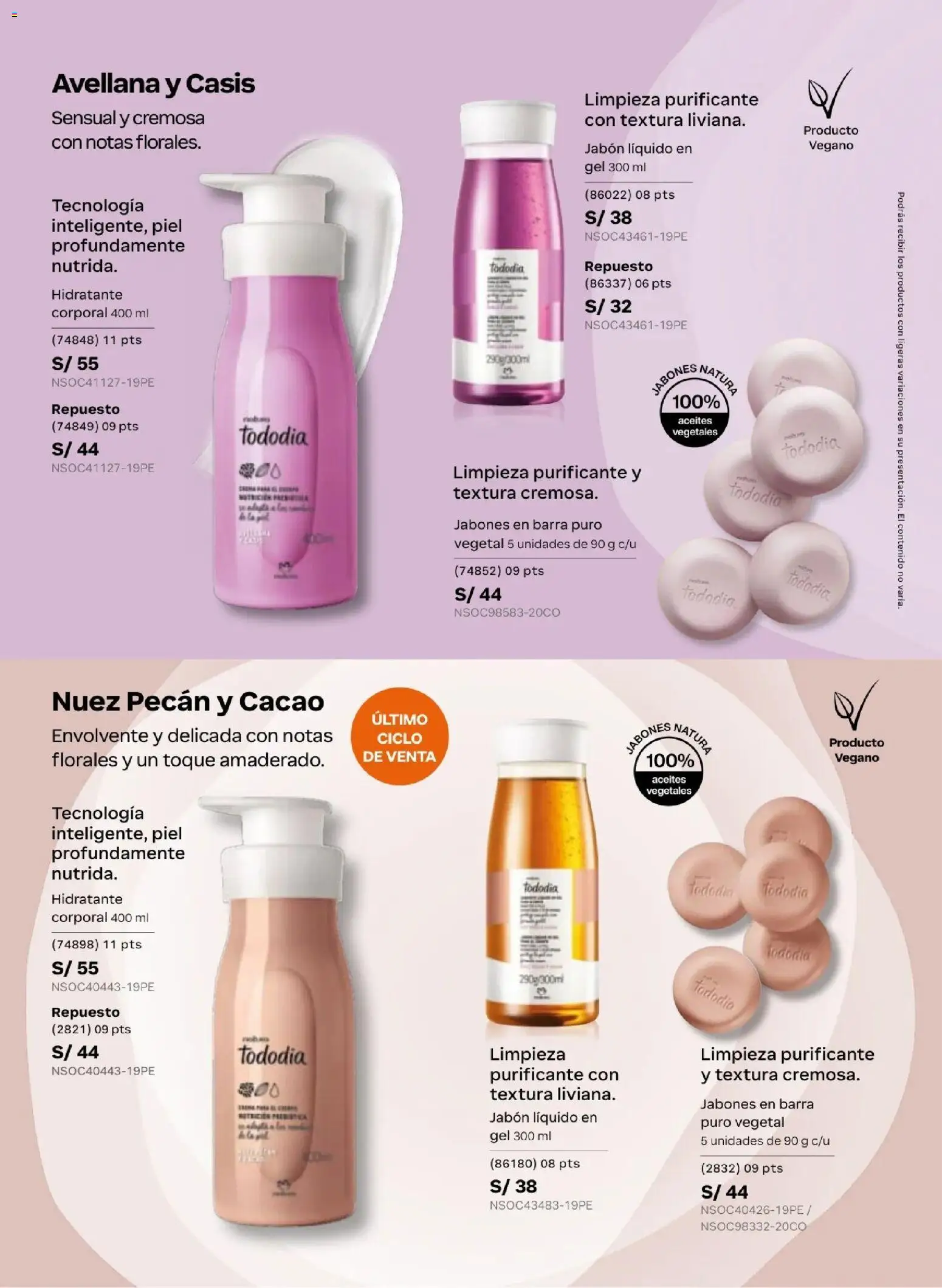 Catálogo Natura válido desde 31.03.2026 | Página: 116 | Productos: Jabón