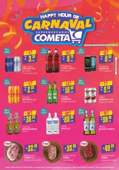 Cometa Supermercados - Ofertas Happy Hour - Pré-Visualização do folheto da loja Cometa Supermercados, válido de 06.02.2026