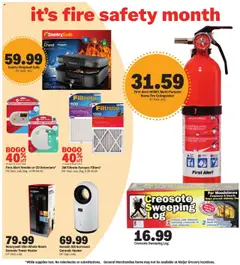 Preview of Meijer weekly ads valid from 15.10.2025 | Page: 9 | Products: Safe, Water, Alarm