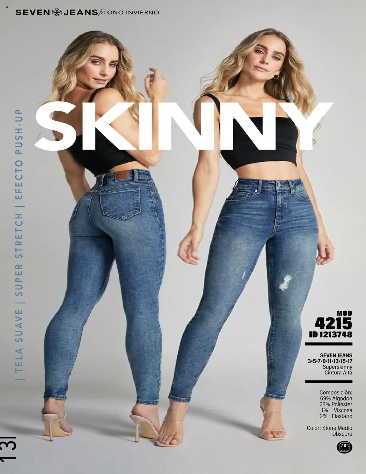 Nuevas ofertas de Price Shoes válidas en toda la República Mexicana desde el 23.07.2025. ¡Encuentra las mejores ofertas en Price Shoes - Catálogo Seven Jeans! | Página: 13 | Productos: Algodón