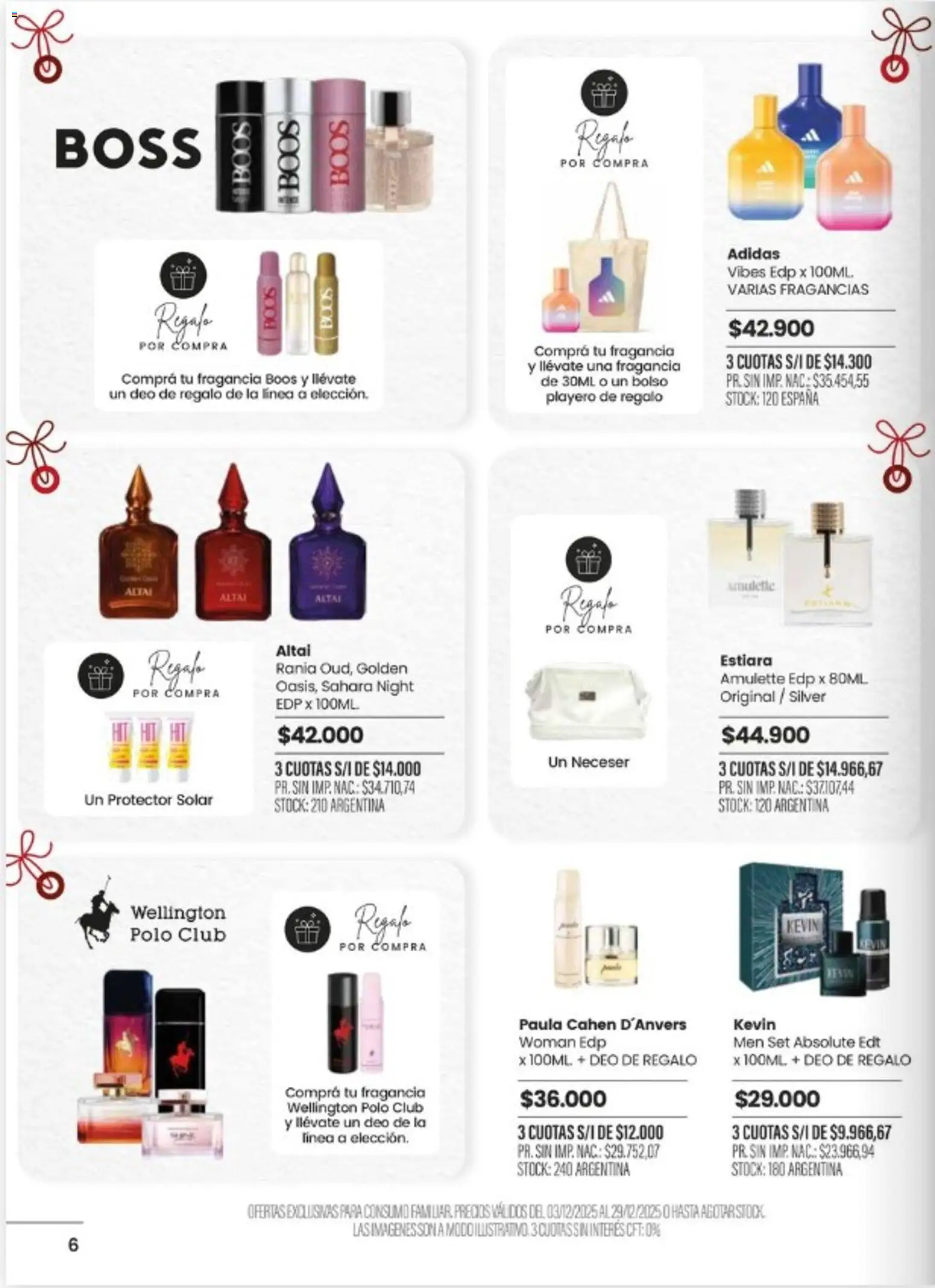 Pigmento catálogo │ válido desde el 03.12.2025 | Página: 6 | Productos: Fragancia, Protector solar, Neceser, Bolso