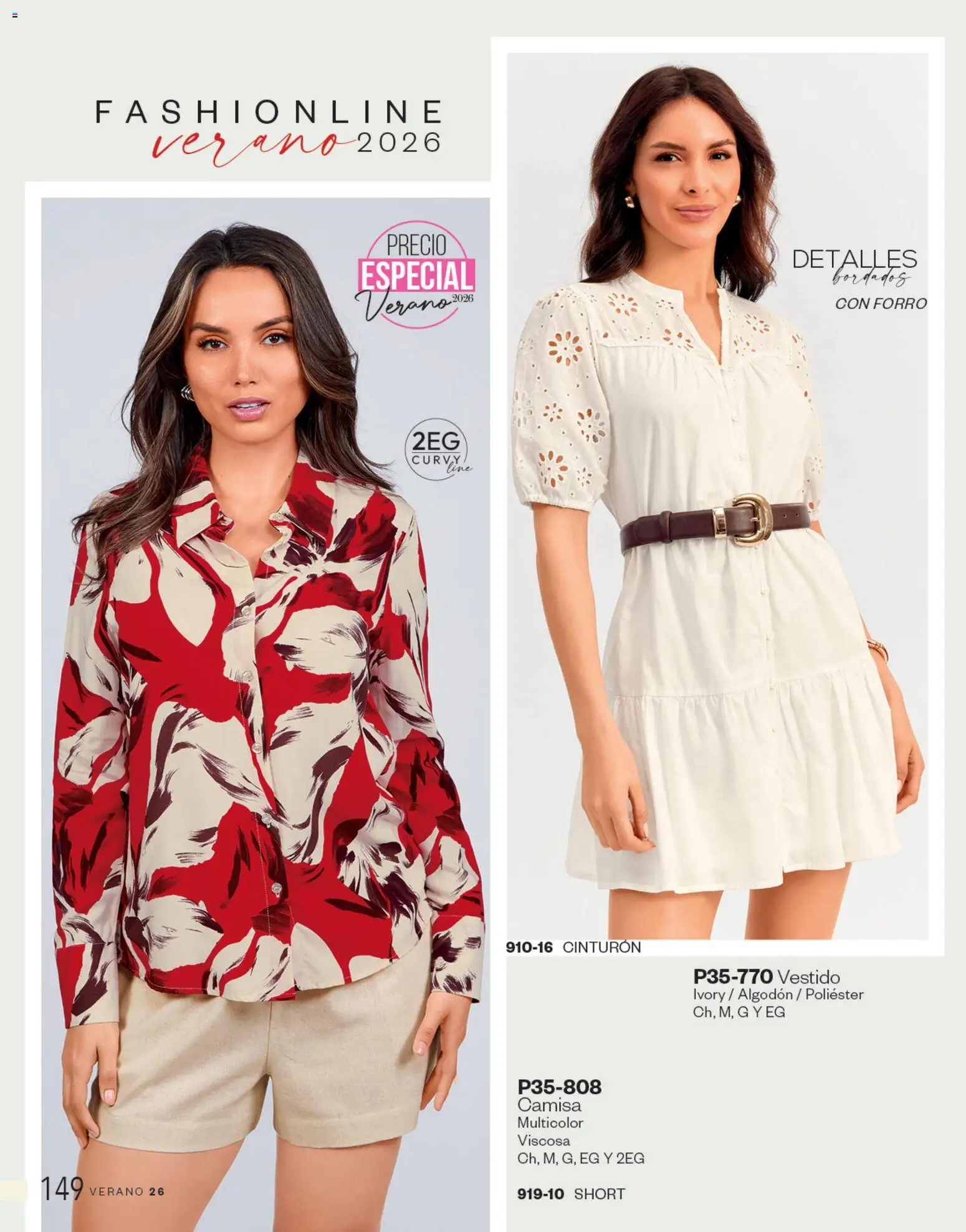 Nuevas ofertas de Cklass válidas en toda la República Mexicana desde el 05.03.2026. ¡Encuentra las mejores ofertas en Cklass catálogo Complemento Verano Ropa! | Página: 150 | Productos: Cinturón, Camisa, Algodón, Vestido