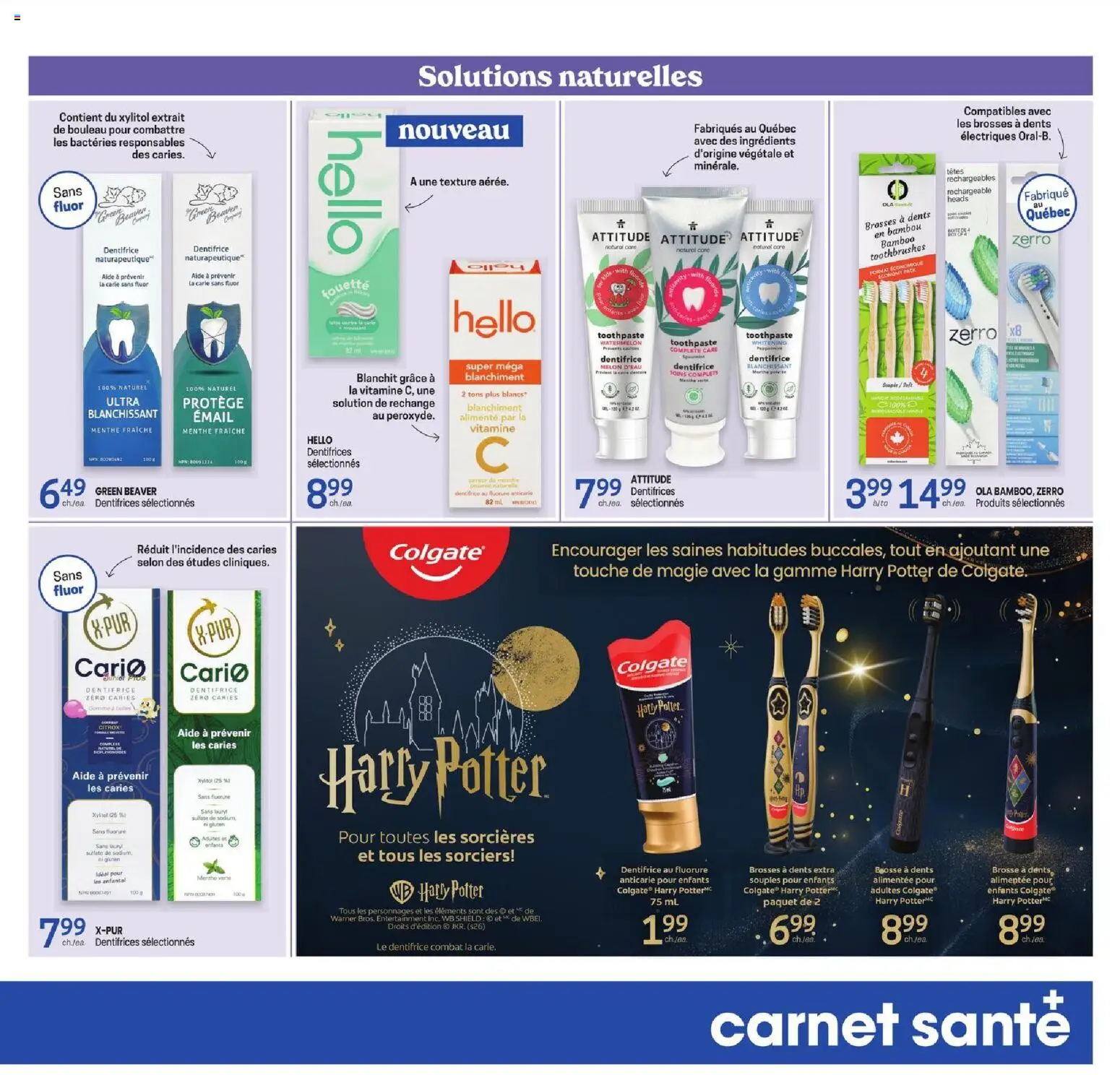 Uniprix flyer valid from 09.04.2026 | Page: 3 | Products: Toothpaste