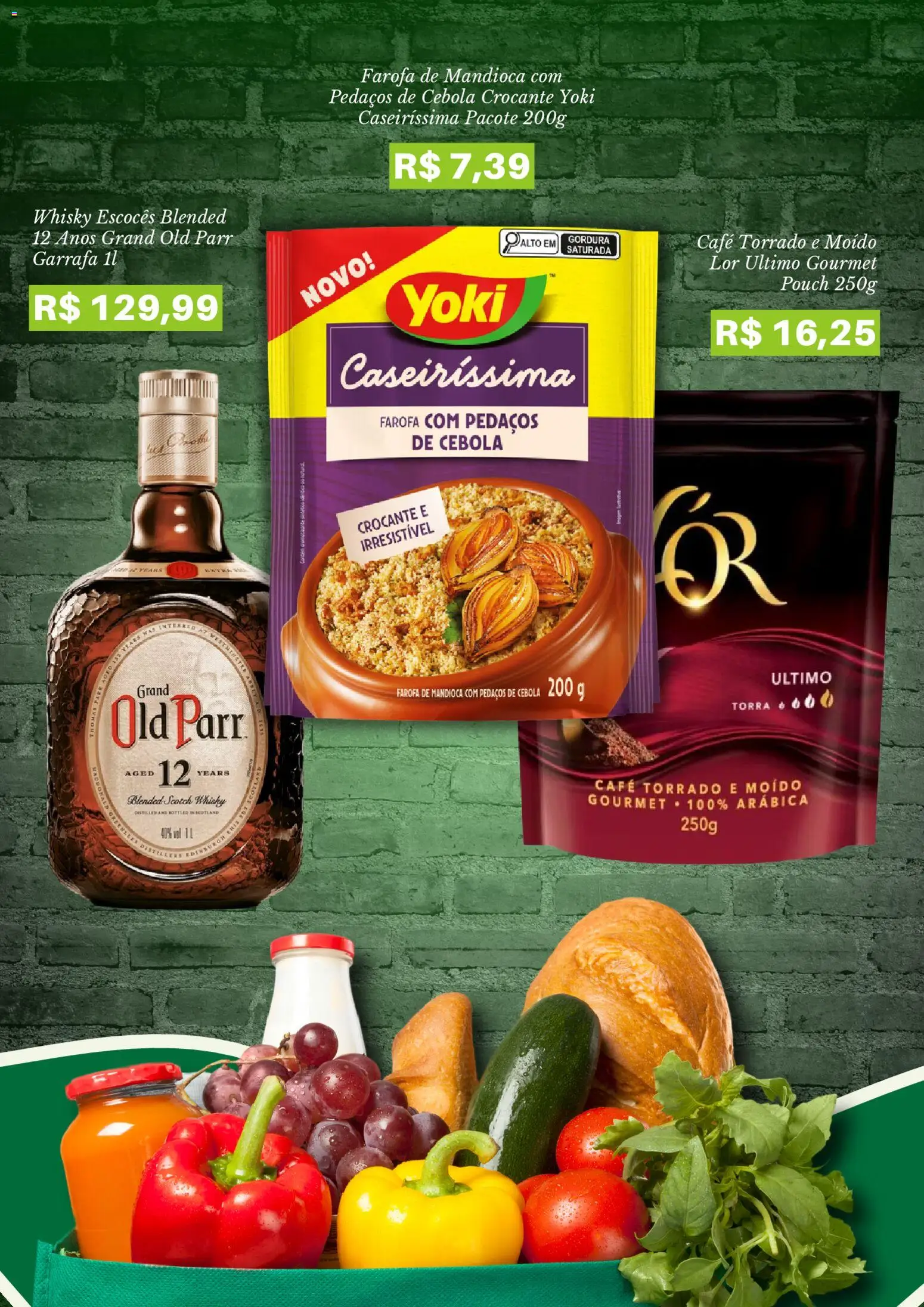 Pão de Açúcar Folheto - válido de 22.12.2025 | Página: 2 | Produtos: Cebola, Whisky, Café, Farofa