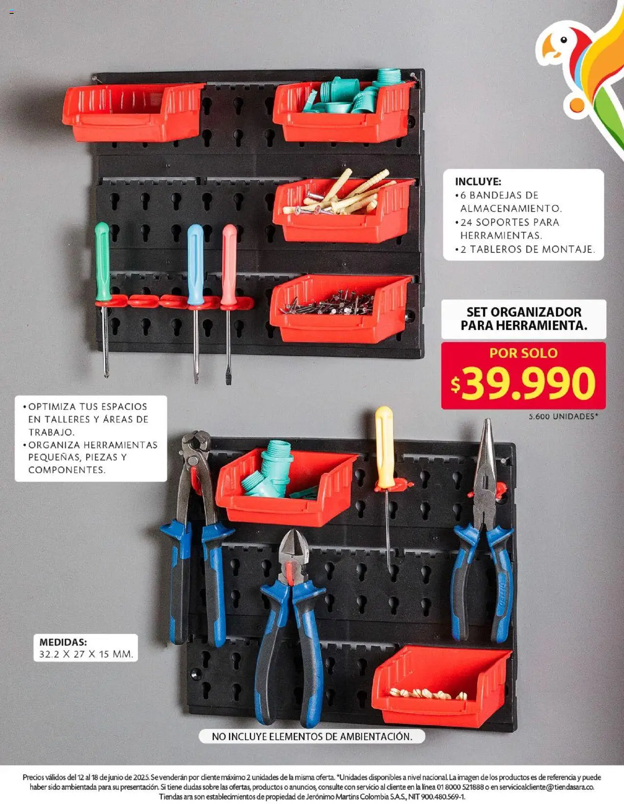 Ara revista - valida desde el 12.06.2025 | Página: 8 | Productos: Sobre, Organizador