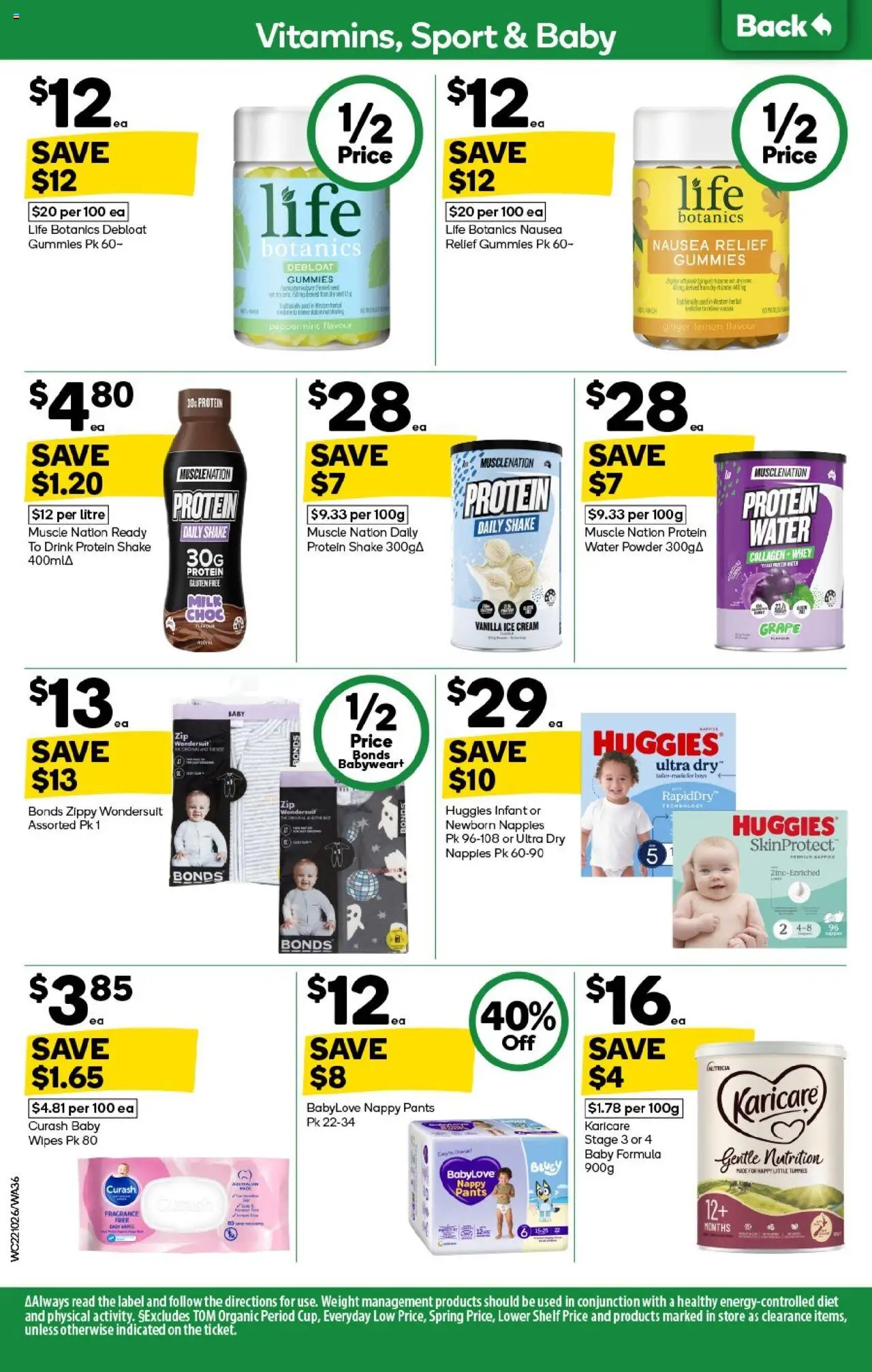 Woolworths catalogue - valid from 22.10.2025 | Page: 36 | Products: Shelf, Fragrance, Water, Pants