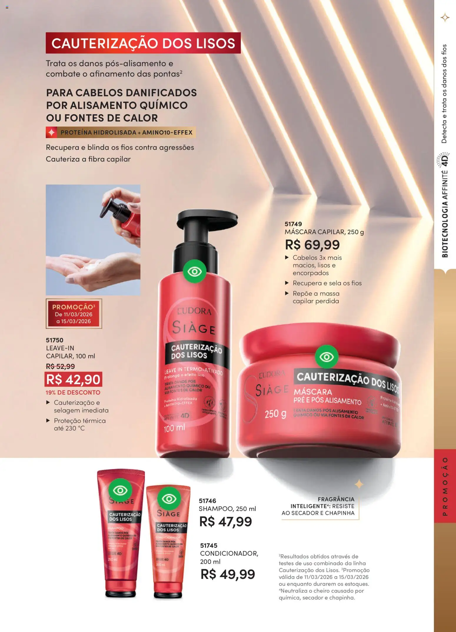 Eudora Folheto - válido de 11.03.2026 | Página: 57 | Produtos: Secador, Chapinha, Fragrância, Massa