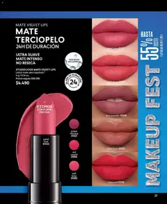 Catálogo CyZone Campaña 4 válido desde el 15.02.2026 | Página: 27 | Productos: Mousse, Mate, Labial