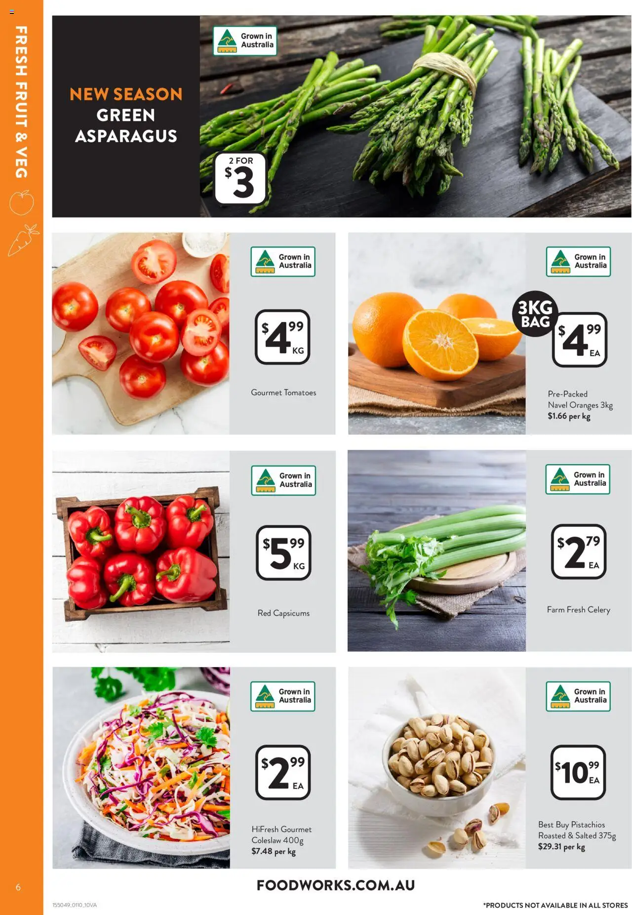 Foodworks catalogue - valid from 01.10.2025 | Page: 6 | Products: Oranges, Tomatoes