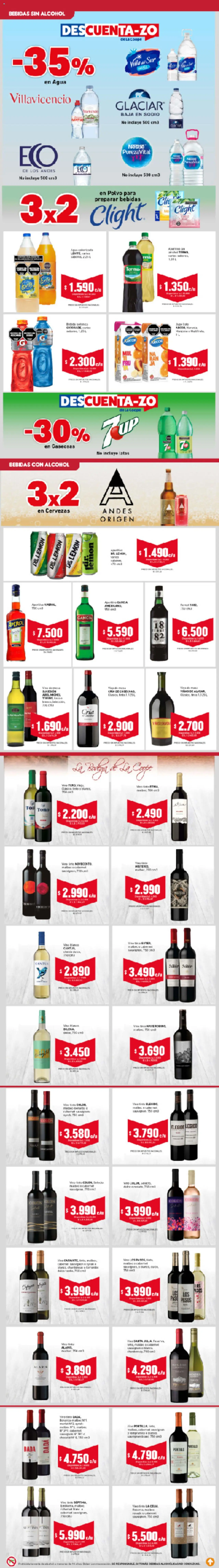 Cooperativa Obrera catálogo │ válido desde el 14.08.2025 | Página: 5 | Productos: Pico, Polvo, Agua, Vino