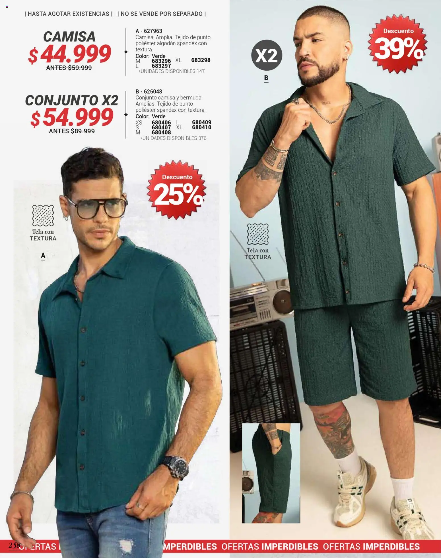 Carmel revista - valida desde el 01.03.2026 | Página: 258 | Productos: Algodón, Conjunto, Camisa