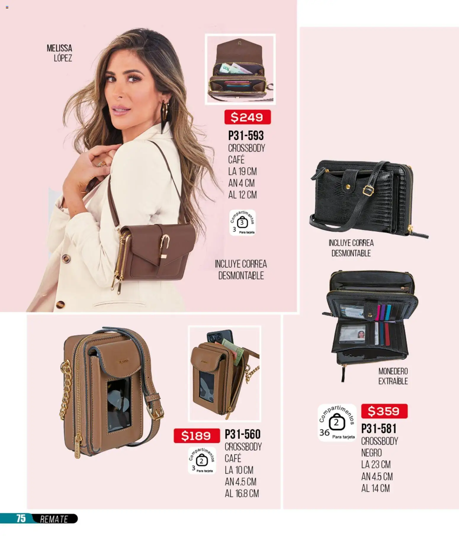 Nuevas ofertas de Cklass válidas en toda la República Mexicana desde el 16.02.2026. ¡Encuentra las mejores ofertas en Cklass catálogo Remate Ropa! | Página: 76 | Productos: Monedero, Café