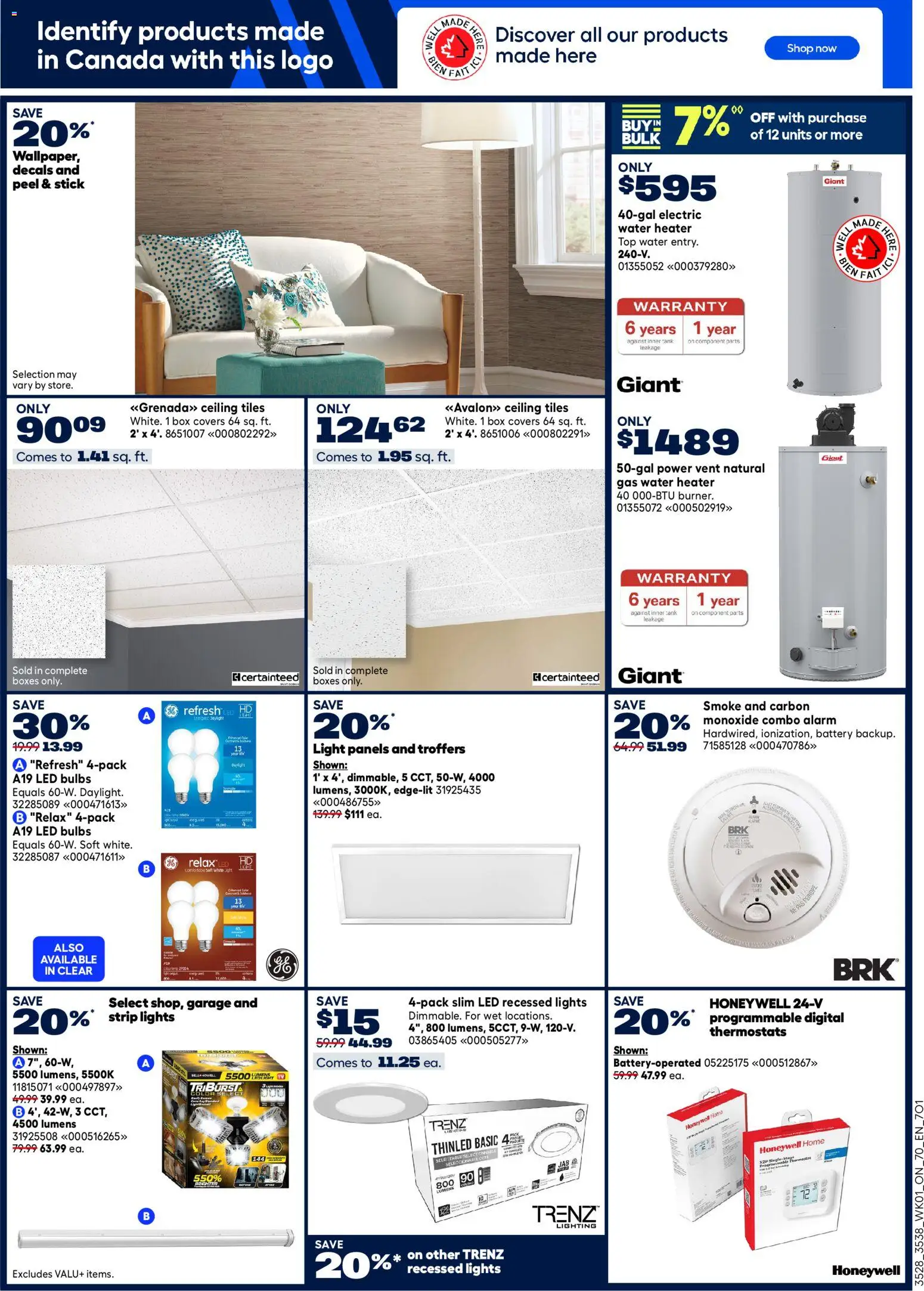 Rona flyer valid from 29.01.2026 | Page: 7 | Products: Box, Battery