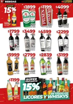 Diarco ofertas │ válido desde el 14.07.2025 | Página: 7 | Productos: Vino, Cerveza