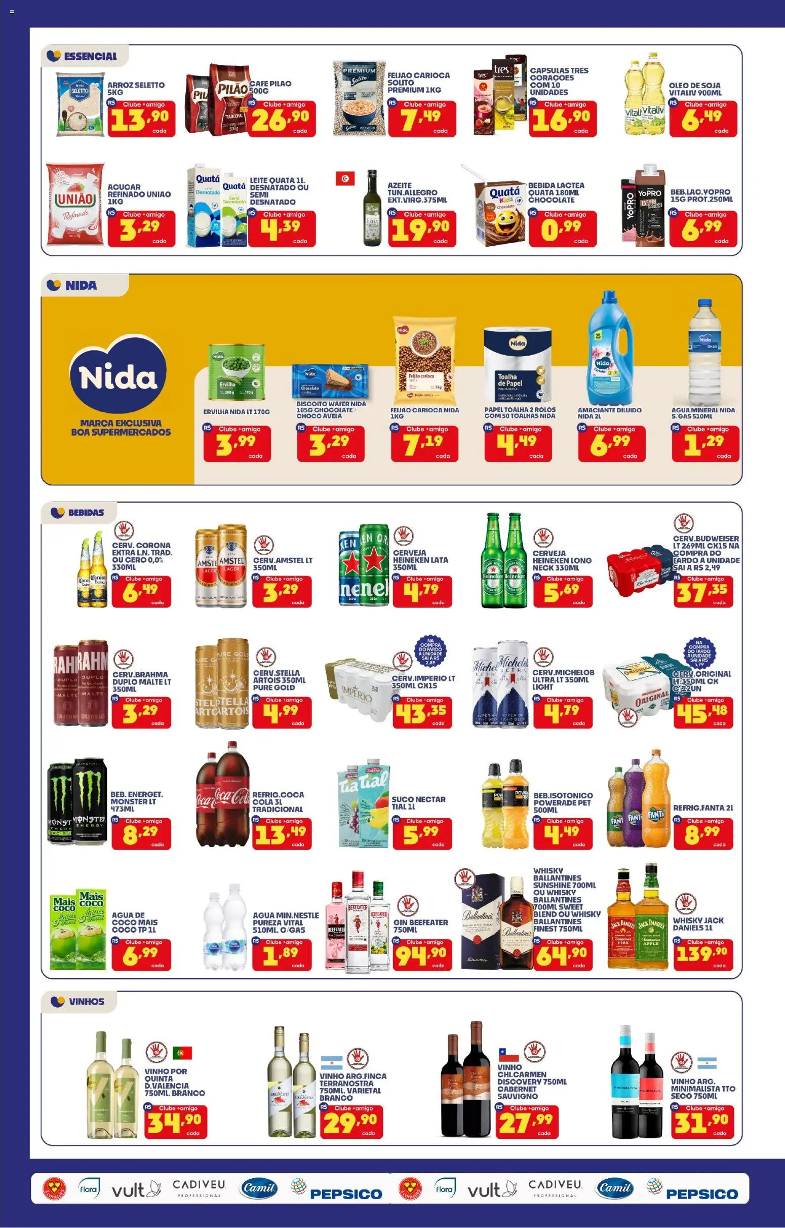 Boa Supermercados Folheto - válido de 17.04.2026 | Página: 2 | Produtos: Café, Chocolate, Heineken, Açúcar