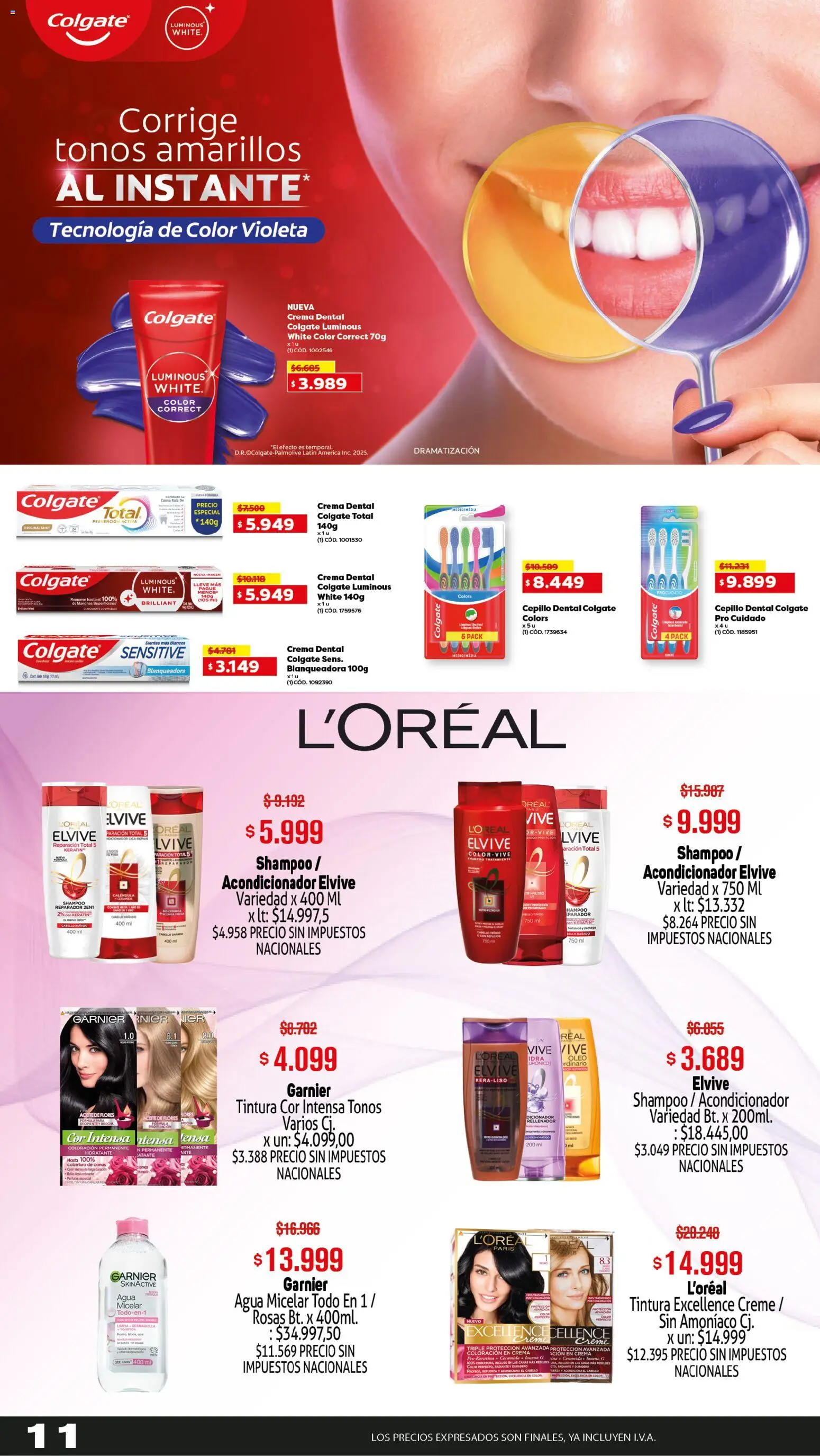 Makro Ofertas Volvete a Ilusionar │ válido desde el 02.04.2026 | Página: 11 | Productos: Aceite, Tintura, Radiante, Crema