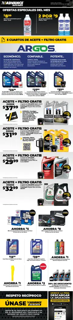 Preview of Advance Auto Parts weekly ads valid from 26.04.2026