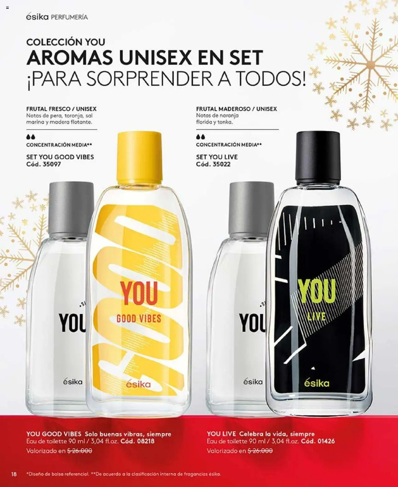 Catálogo Ésika Campaña 17 │ válido desde el 14.10.2025 | Página: 22 | Productos: Sal, Bolsa, Eau de toilette