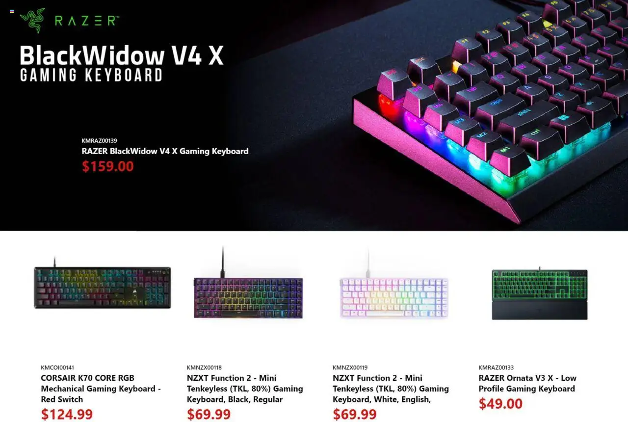 Canada Computers flyer valid from 08.08.2025 | Page: 9 | Products: Keyboard
