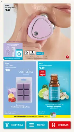 Vista previa de Betterware - Campaña 10 2025, nuevo folleto de la tienda, válido en México a partir del 29.09.2025 | Página: 103 | Productos: Fresa, Aceite, Cable, Fragancia