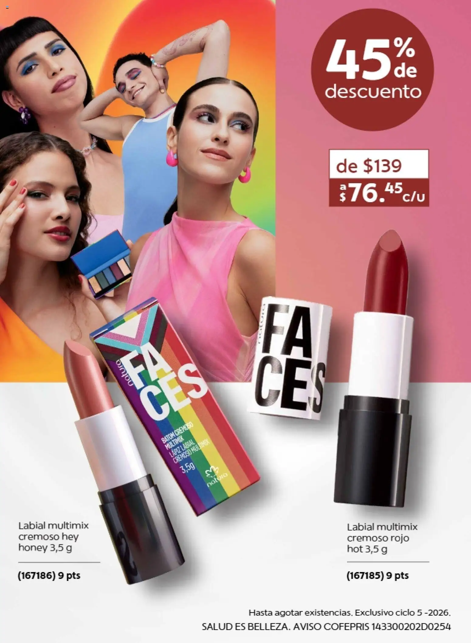 Nuevas ofertas de Natura válidas en toda la República Mexicana desde el 13.03.2026. ¡Encuentra las mejores ofertas en Natura promociones 5 2026! | Página: 23