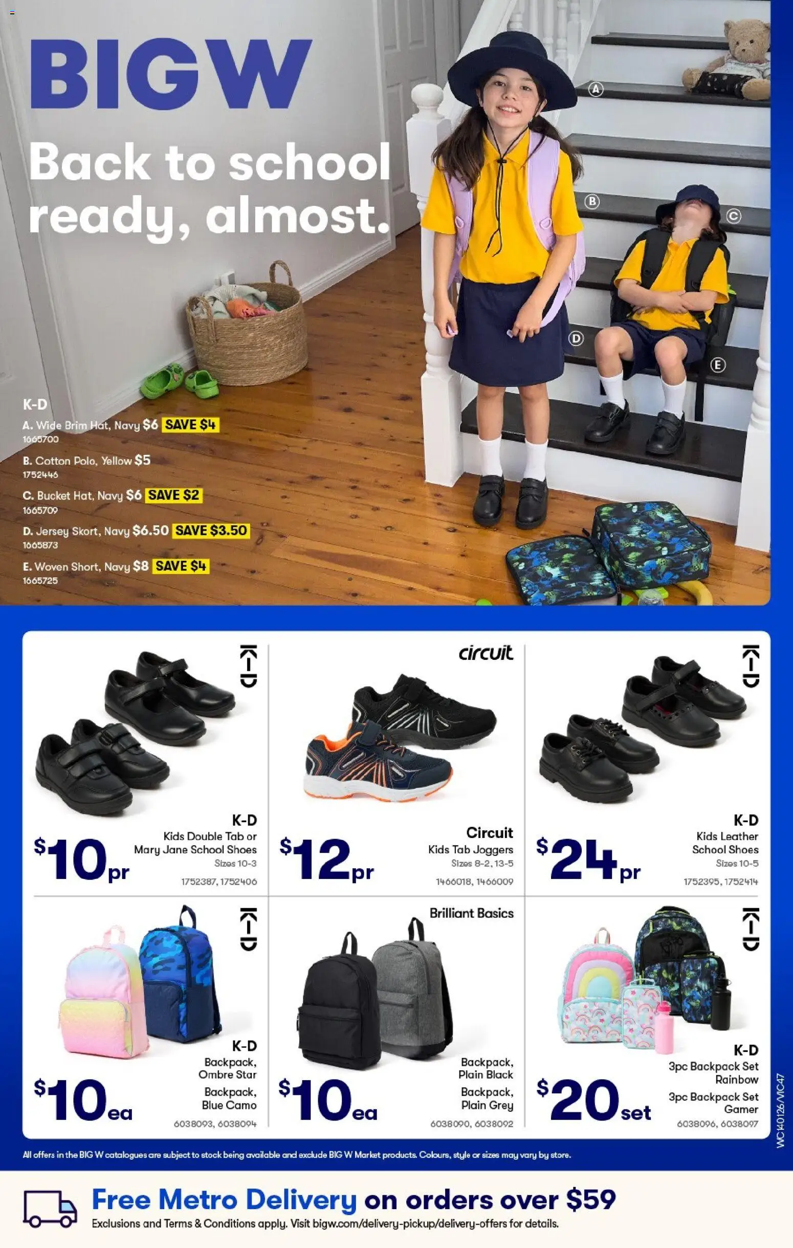 Woolworths catalogue - valid from 14.01.2026 | Page: 47 | Products: Bucket, Jersey, Backpack