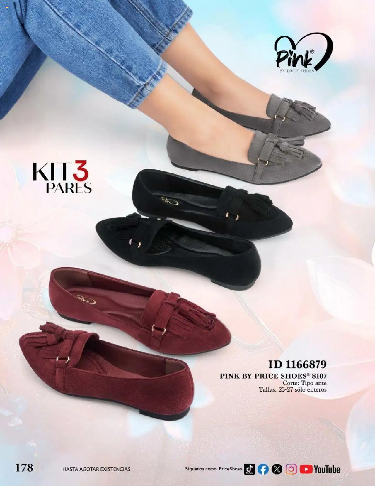 Nuevas ofertas de Price Shoes válidas en toda la República Mexicana desde el 05.08.2024. ¡Encuentra las mejores ofertas en Price Shoes catálogo Vestir Casual ! | Página: 178