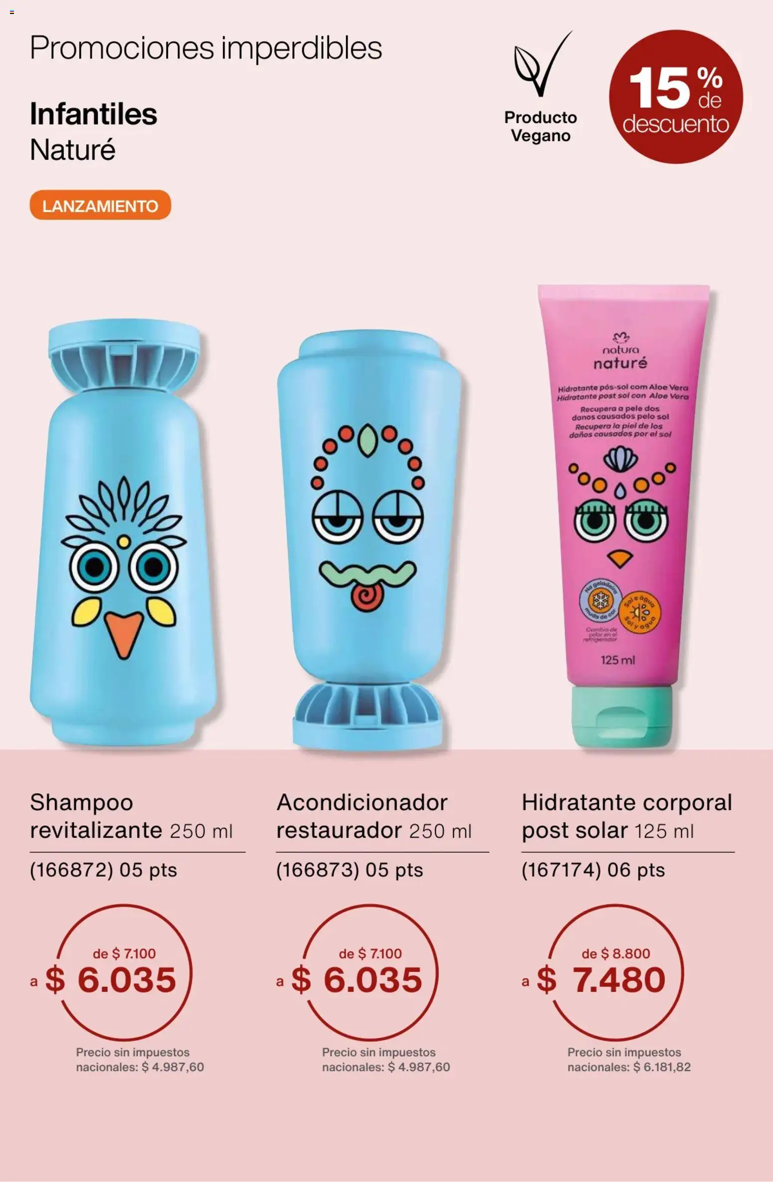 Catálogo Natura Ciclo 1/2026 │ válido desde el 06.01.2026 | Página: 58 | Productos: Refrigerador, Shampoo, Acondicionador, Agua