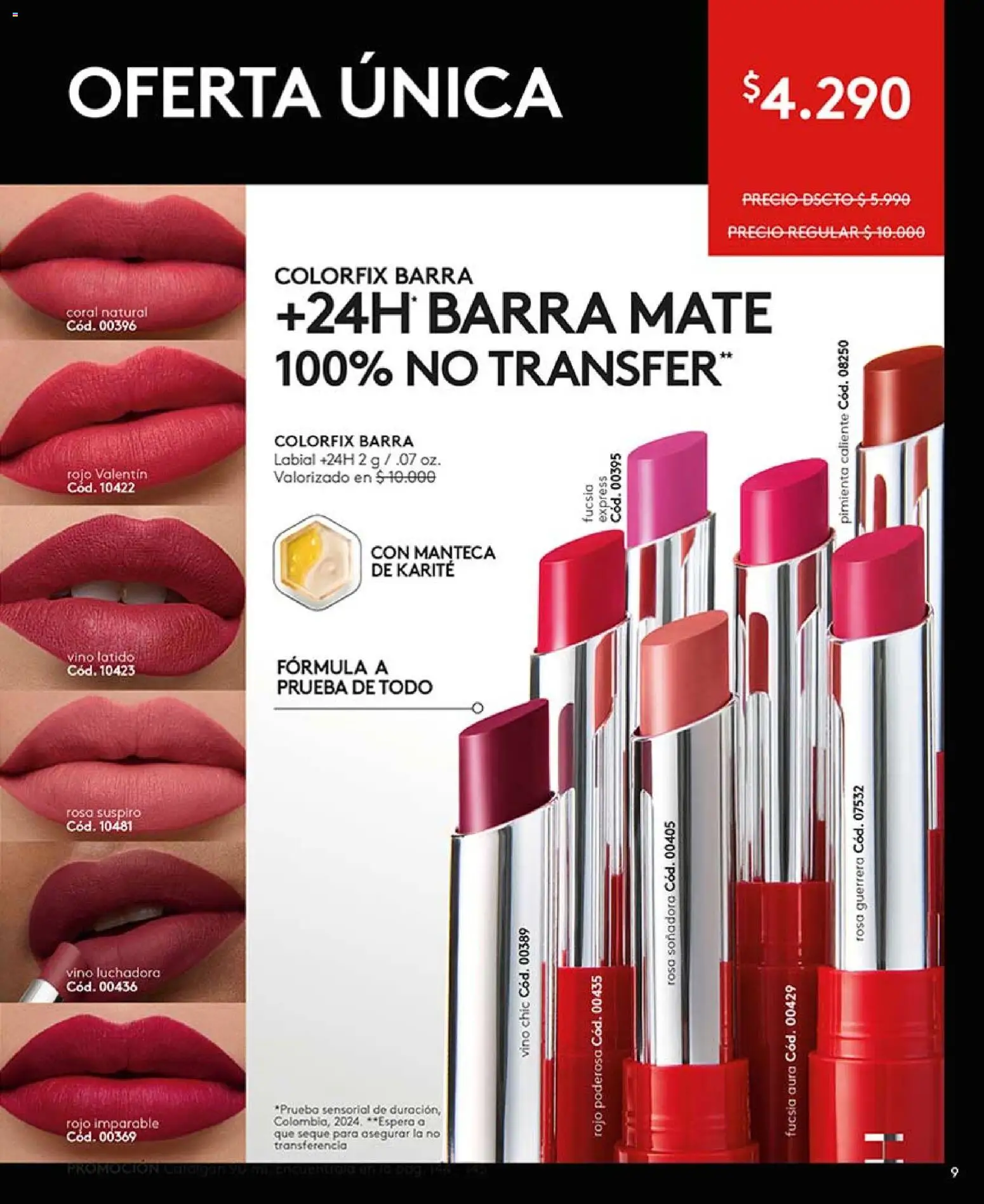 Catálogo Ésika Campaña 5 │ válido desde el 01.03.2026 | Página: 9 | Productos: Pimienta, Mate, Manteca, Vino