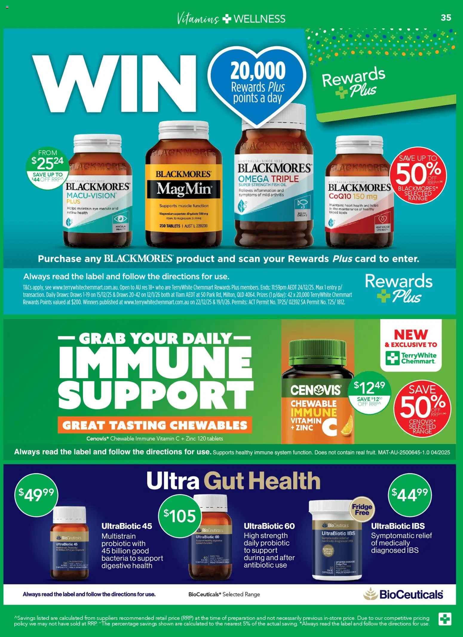 Terry White catalogue - valid from 13.11.2025 | Page: 38 | Products: Fish oil, Fridge, Tablets, Zinc